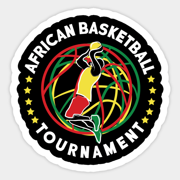 African Basketball Tournament Sticker by jazzworldquest